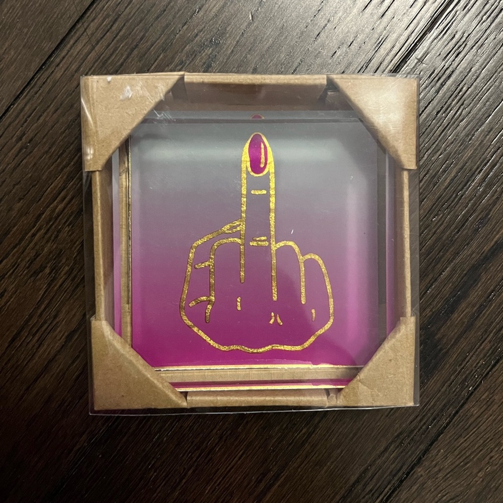 (5 for $15) BNIB Grasslands Road "Middle Finger" Paper Weight